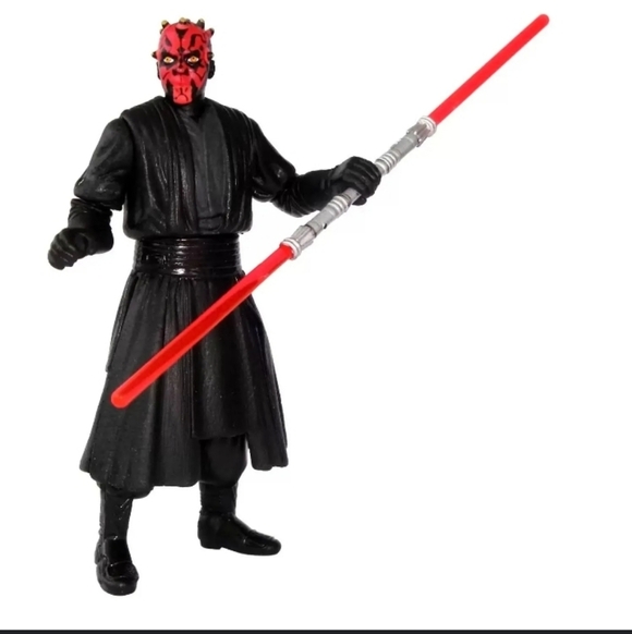 NIP!!! Star Wars Episode 1 Darth Maul X 2!! Each Includes A CommTech chip! - Picture 8 of 9
